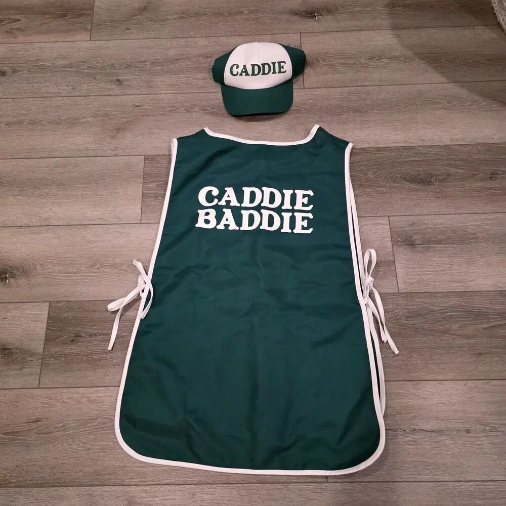 Spirit Halloween Golf Caddie Caddie Daddy Caddie Baddie Costume Adult OSFM - Picture 3 of 3